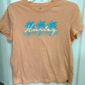 Hurley Women’s Size XS T-shirt Coral GUC